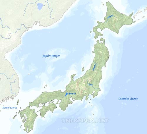 Japán vízrajza